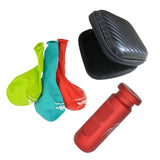 Maxbell Freediving Ear Equalization with Storage Box Freediving Ear Pressure Balance Red