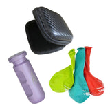 Maxbell Freediving Ear Equalization with Storage Box Freediving Ear Pressure Balance Purple