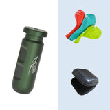 Maxbell Freediving Ear Equalization with Storage Box Freediving Ear Pressure Balance Green