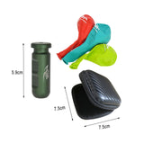 Maxbell Freediving Ear Equalization with Storage Box Freediving Ear Pressure Balance Green