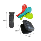 Maxbell Freediving Ear Equalization with Storage Box Freediving Ear Pressure Balance Black