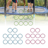 Maxbell 10x Trampoline Elastic Rope Replacement Round Wear Resistant 8mm Bungee Rope blue