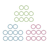 Maxbell 10x Trampoline Elastic Rope Replacement Round Wear Resistant 8mm Bungee Rope blue