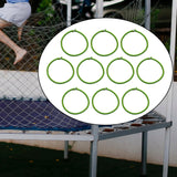 Maxbell 10x Trampoline Elastic Rope Replacement Round Wear Resistant 8mm Bungee Rope blue