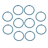 Maxbell 10x Trampoline Elastic Rope Replacement Round Wear Resistant 8mm Bungee Rope black