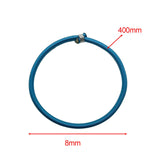 Maxbell 10x Trampoline Elastic Rope Replacement Round Wear Resistant 8mm Bungee Rope black
