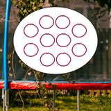 Maxbell 10x Trampoline Elastic Rope Replacement Round Wear Resistant 8mm Bungee Rope green