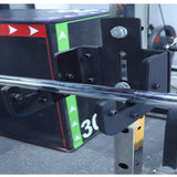 Maxbell J Hook Barbell Holder for Rowing Training Workout Metal Barbell Storage Rack for 16mm