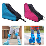 Maxbell Roller Skate Bag Skating Shoes Storage Bag for Quad Skates Skate Accessories Blue