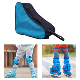 Maxbell Roller Skate Bag Skating Shoes Storage Bag for Quad Skates Skate Accessories Blue