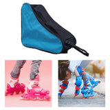 Maxbell Roller Skate Bag Skating Shoes Storage Bag for Quad Skates Skate Accessories Blue