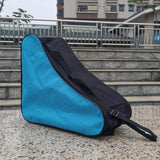 Maxbell Roller Skate Bag Skating Shoes Storage Bag for Quad Skates Skate Accessories Blue