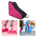 Maxbell Roller Skate Bag Skating Shoes Storage Bag for Quad Skates Skate Accessories Pink