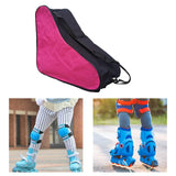 Maxbell Roller Skate Bag Skating Shoes Storage Bag for Quad Skates Skate Accessories Pink
