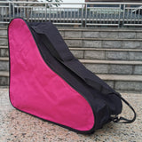 Maxbell Roller Skate Bag Skating Shoes Storage Bag for Quad Skates Skate Accessories Pink