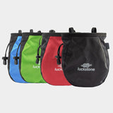 Maxbell Chalk Bag with Adjustable Waist Strap Packaging for Workout Training Fitness Green