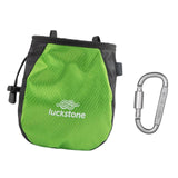 Maxbell Chalk Bag with Adjustable Waist Strap Packaging for Workout Training Fitness Green