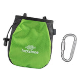 Maxbell Chalk Bag with Adjustable Waist Strap Packaging for Workout Training Fitness Green