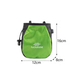 Maxbell Chalk Bag with Adjustable Waist Strap Packaging for Workout Training Fitness Green