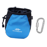 Maxbell Chalk Bag with Adjustable Waist Strap Packaging for Workout Training Fitness Blue