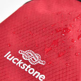 Maxbell Chalk Bag with Adjustable Waist Strap Packaging for Workout Training Fitness Red