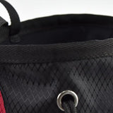 Maxbell Chalk Bag with Adjustable Waist Strap Packaging for Workout Training Fitness Red