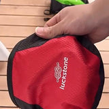 Maxbell Chalk Bag with Adjustable Waist Strap Packaging for Workout Training Fitness Red