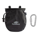 Maxbell Chalk Bag with Adjustable Waist Strap Packaging for Workout Training Fitness Black