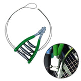 Maxbell Starting Clamp 1M Extension Wire Durable for Squash Badminton Tennis Racquet Green