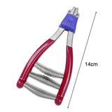 Maxbell Sports Starting Clamp with Extension Line for Squash Badminton Racket Tennis Red