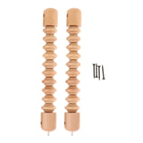 Maxbell Shuffleboard Scorer Wood Snooker Billiard Scoreboard for Table Foosball Game Wood