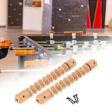 Maxbell Shuffleboard Scorer Wood Snooker Billiard Scoreboard for Table Foosball Game Wood