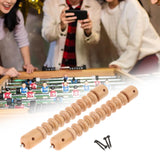 Maxbell Shuffleboard Scorer Wood Snooker Billiard Scoreboard for Table Foosball Game Wood
