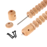 Maxbell Shuffleboard Scorer Wood Snooker Billiard Scoreboard for Table Foosball Game Wood