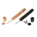 Maxbell Shuffleboard Scorer Wood Snooker Billiard Scoreboard for Table Foosball Game Wood and Black