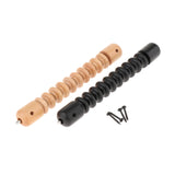 Maxbell Shuffleboard Scorer Wood Snooker Billiard Scoreboard for Table Foosball Game Wood and Black