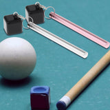 Maxbell Billiards Snooker Pool Cue Chalk Holder Portable Chalk Cover Cue Tip Pricker Rose Gold