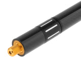 Maxbell Pool Cue Extension Retractable Snooker Pool Cue Extender for Billiard Lovers Gold