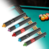 Maxbell Pool Cue Extension Retractable Snooker Pool Cue Extender for Billiard Lovers Gold