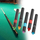 Maxbell Pool Cue Extension Retractable Snooker Pool Cue Extender for Billiard Lovers Gold