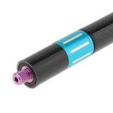 Maxbell Pool Cue Extension Retractable Snooker Pool Cue Extender for Billiard Lovers Purple