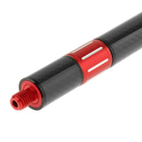 Maxbell Pool Cue Extension Retractable Snooker Pool Cue Extender for Billiard Lovers Red