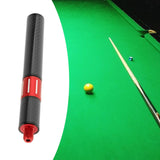 Maxbell Pool Cue Extension Retractable Snooker Pool Cue Extender for Billiard Lovers Red