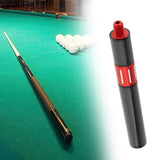 Maxbell Pool Cue Extension Retractable Snooker Pool Cue Extender for Billiard Lovers Red