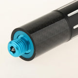 Maxbell Pool Cue Extension Retractable Snooker Pool Cue Extender for Billiard Lovers Blue