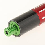 Maxbell Pool Cue Extension Retractable Snooker Pool Cue Extender for Billiard Lovers Green