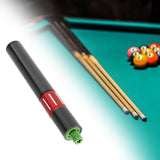 Maxbell Pool Cue Extension Retractable Snooker Pool Cue Extender for Billiard Lovers Green
