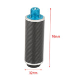 Maxbell Billiards Pool Cue Extension Compact Billiard Cue Bottom Plug Diameter 1.3in 3inches