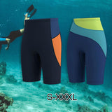 Maxbell Diving Shorts 3mm Neoprene Men Shorts Trunks for Surfing Underwater Swimming Black S