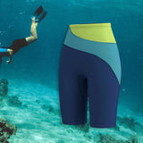 Maxbell Diving Shorts 3mm Neoprene Men Shorts Trunks for Surfing Underwater Swimming Blue S